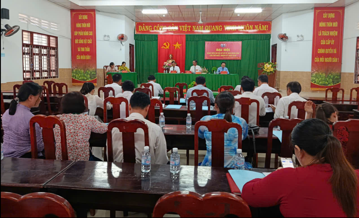 ĐẠI HỘI ĐẢNG VIÊN CHI BỘ CƠ SỞ ỦY BAN NHÂN DÂN XÃ THẠNH TRỊ NHIỆM KỲ 2025 - 2030

